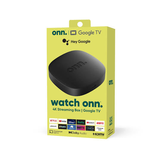 Onn 4K Google Android TV Box